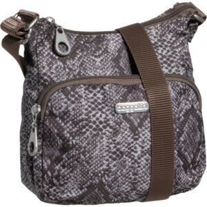 Baggallini Tan Python Joey Bagg/NWT
